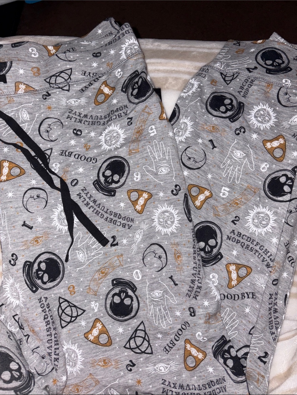 Cynthia Rowley Womens Ouija Pajama Joggers